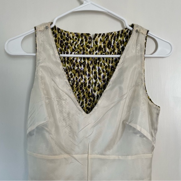 J. Crew Fabiola Green Leopard Print Dress - Picture 15 of 16